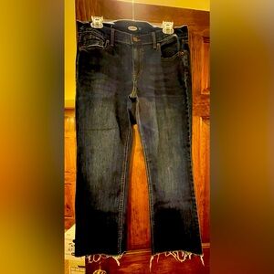 Old Navy Flare Ankle Cropped Jeans.